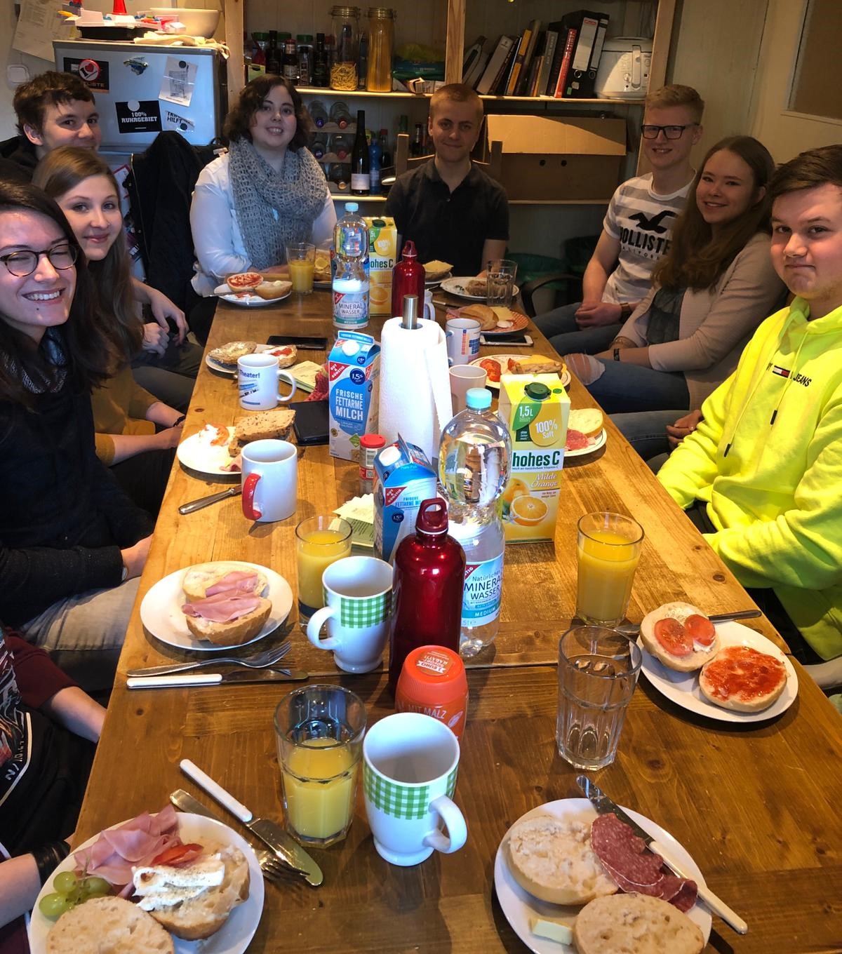 RAY-Frühstück in Münster