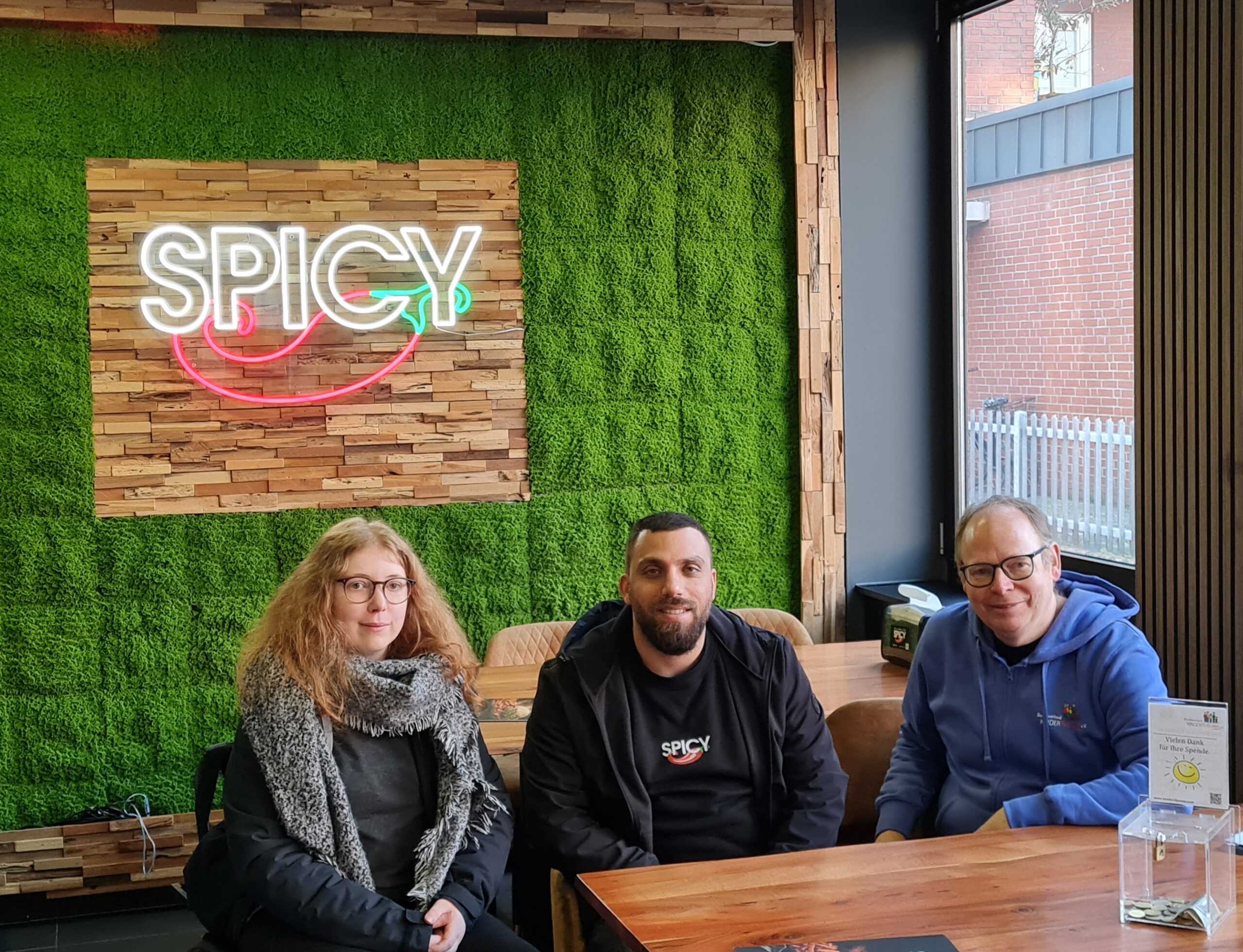 Spendenübergabe Spicy, 16.12.2025